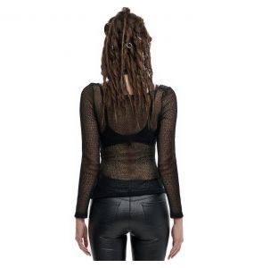 Haut Manches Longues 'Yellen' Noir