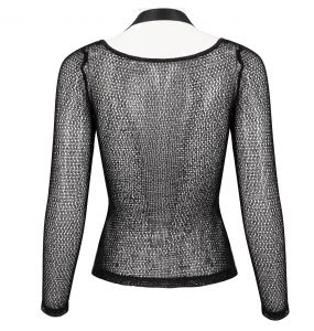 Haut Manches Longues 'Yellen' Noir