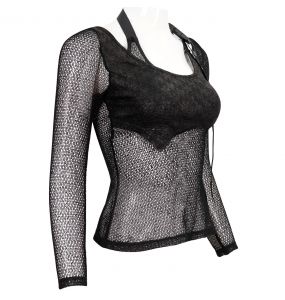 Haut Manches Longues 'Yellen' Noir