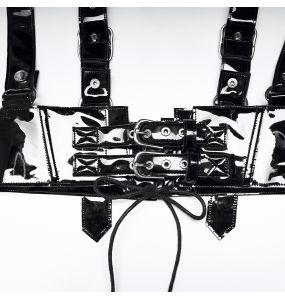 Black 'Melolota' Harness Belt