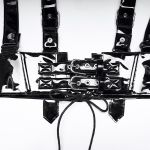 Black 'Melolota' Harness Belt