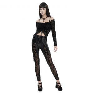 Black 'Wallia' Pants