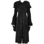 Black 'Alicia' Hooded Coat