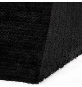 Black 'Alicia' Hooded Coat