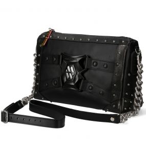 Black Leather 'Baduila' Handbag