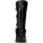 Bottes New Rock Malicia en Cuir Noir