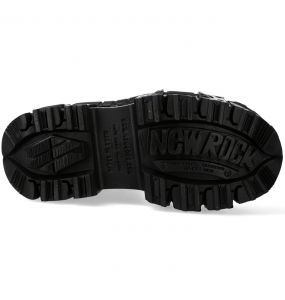 Vegan Rainbow New Rock Wall Platform Ankle Boots