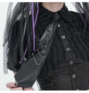 Black 'Achie' Tie