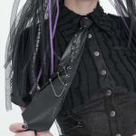 Black 'Achie' Tie