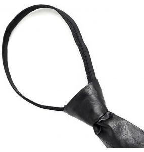 Black 'Achie' Tie
