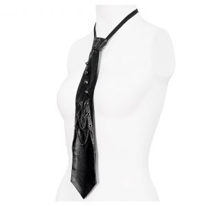 Black 'Achie' Tie