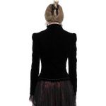 Veste 'Esmerée' en Velours Noir