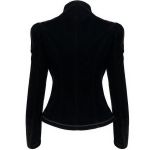 Veste 'Esmerée' en Velours Noir