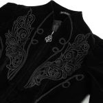 Veste 'Esmerée' en Velours Noir