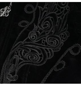 Veste 'Esmerée' en Velours Noir