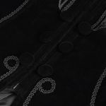 Veste 'Esmerée' en Velours Noir