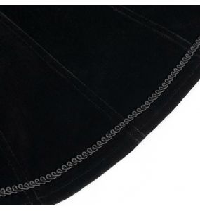 Veste 'Esmerée' en Velours Noir