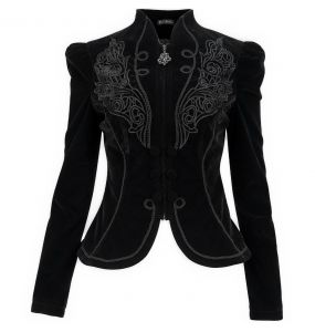 Black Velvet 'Esmerée' Jacket