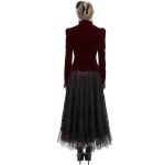 Veste 'Esmerée' en Velours Bordeaux