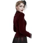 Veste 'Esmerée' en Velours Bordeaux