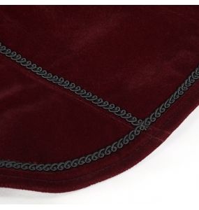 Veste 'Esmerée' en Velours Bordeaux