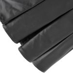 Black 'Jordanes' Vegan Leather Skirt
