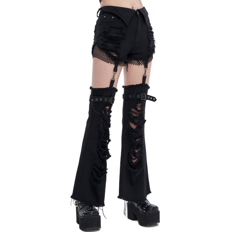 Sexy Black 'Jordanes' Shorts and Pants