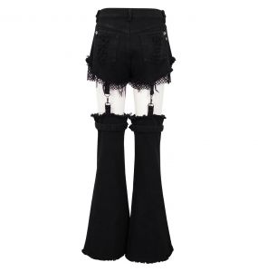 Sexy Black 'Jordanes' Shorts and Pants