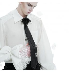 Black Jacquard 'Thidrek' Tie