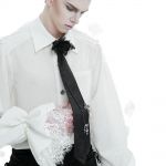 Black Jacquard 'Thidrek' Tie