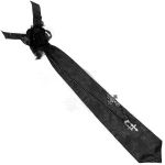 Black Jacquard 'Thidrek' Tie