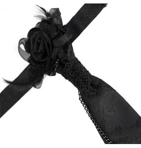 Black Jacquard 'Thidrek' Tie