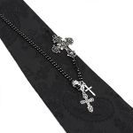Black Jacquard 'Thidrek' Tie