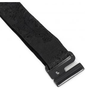 Black Jacquard 'Thidrek' Tie