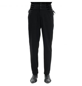 Black 'Thidrek' Victorian Pants