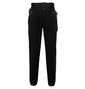Black 'Thidrek' Victorian Pants