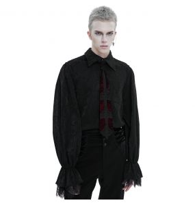 Black 'Thidrek' Victorian Pants