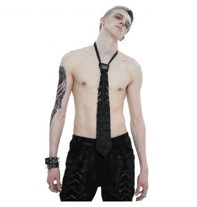 Black 'Gainas' Tie