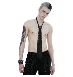 Black 'Gainas' Tie