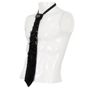 Black 'Gainas' Tie