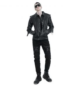 Pantalon 'Ammius' Noir