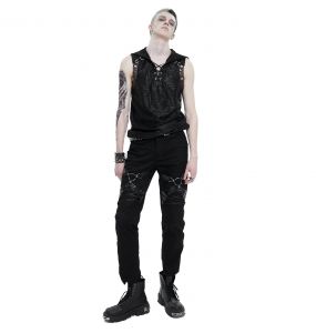Pantalon 'Ammius' Noir
