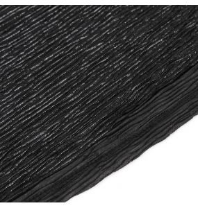 Black 'Ammius' Sleeveless and Hooded T-Shirt