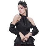 Black Melisande Blouse