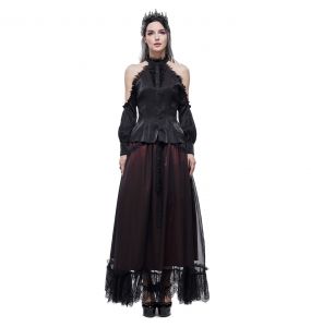 Black Melisande Blouse
