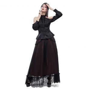 Black Melisande Blouse
