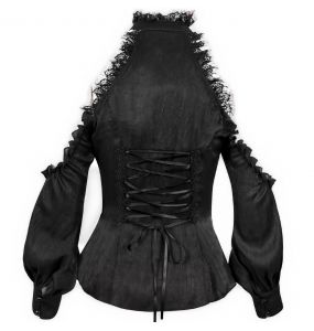 Black Melisande Blouse