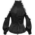 Black Melisande Blouse