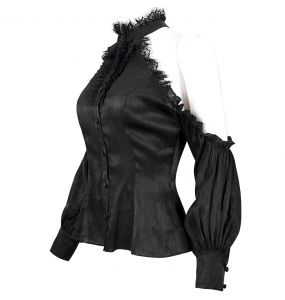 Black Melisande Blouse