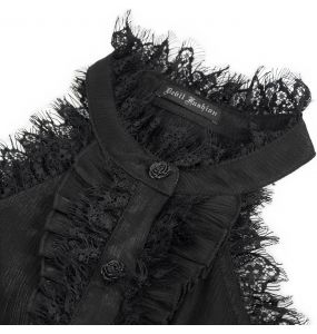 Black Melisande Blouse